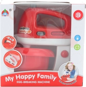 Bērnu rokas mikseris ar baterijām un gaismu