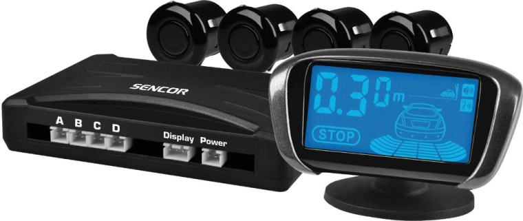 Sencor parking sensors with wireless LCD display