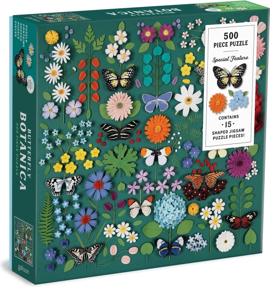 Puzle Butterfly Botanica 500 gabali