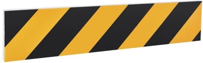 Pašlīmējošs automašīnas durvju aizsargs sienai 50 × 10 × 1,5 cm