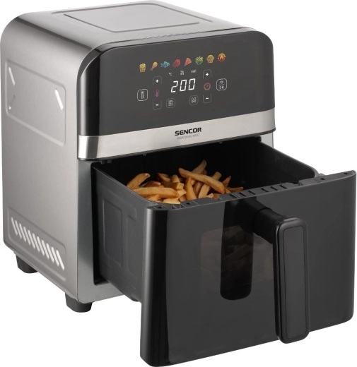Karstā gaisa fritieris Sencor SFR 6800SS Dual Heat Inox