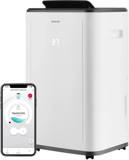 Sencor viedais mobilais gaisa sausinātājs SDH 2028WH ar Wi-Fi