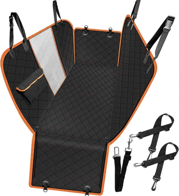 Ūdensizturīgs suņu aizmugurējo sēdekļu pārsegs PETSI, universāls izmērs