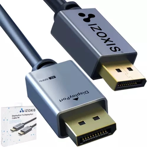 DisplayPort kabelis 4K 60Hz 2 m IZOXIS
