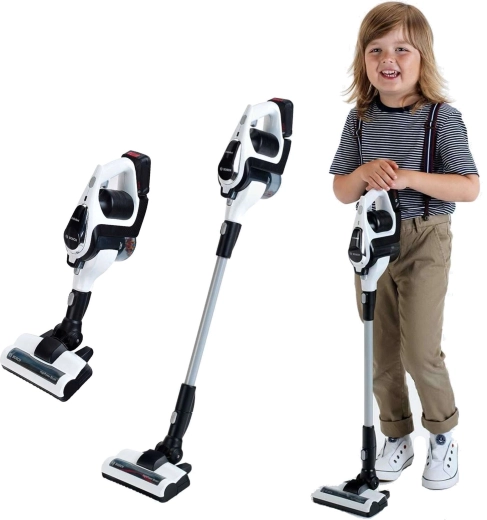 Bērnu bezvadu stieņa putekļsūcējs BOSCH Unlimited ar LED gaismu un lodītēm