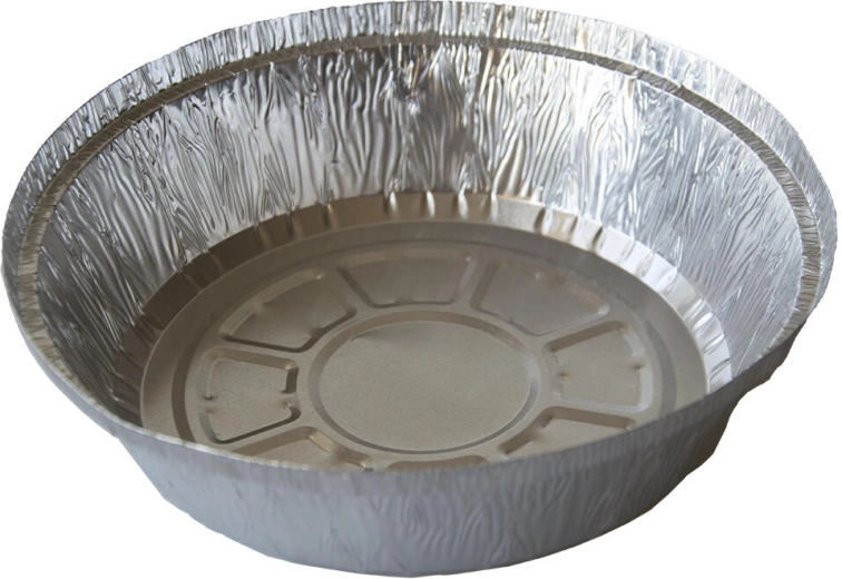Round aluminum bowl 750 ml