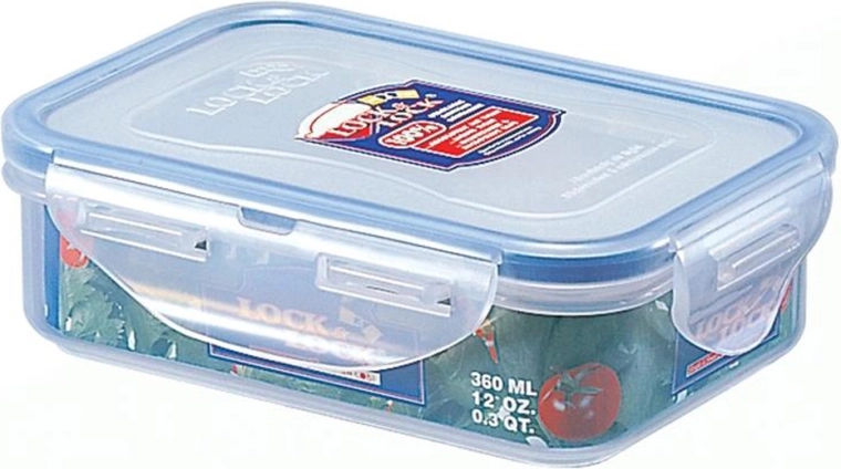 LOCK&LOCK taisnstūra pārtikas trauks 360 ml