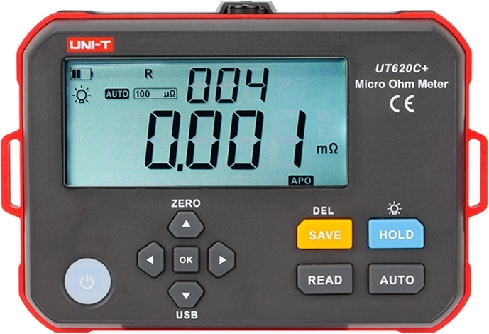Uni-T UT620C+ digitālais mikroohmmetrs