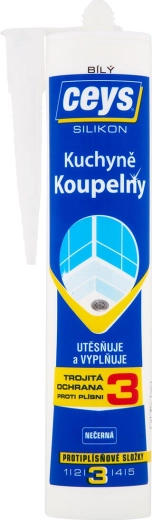 CEYS sanitary silicone white 280 ml