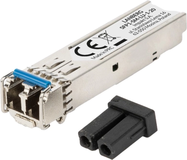 Optical SFP Module Gigabit Ethernet 1.25 Gb/s 1310 nm LC/UPC single-mode up to 20 km