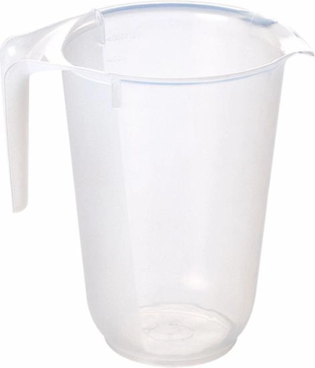 Plastmasas mērkrūze ar snīpi 1 l HEIDRUN