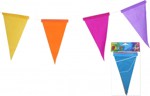 Papīra virtene ar karodziņiem