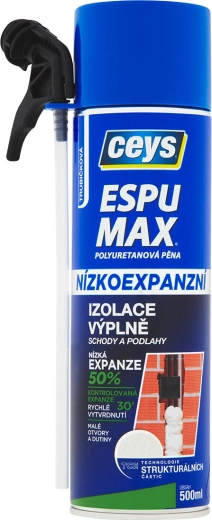 Montāžas zemas izplešanās putas CEYS 500 ml
