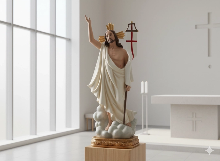 Augšāmceltā Jēzus figūra 60 cm