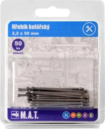 Wheelwright nails 50 × 2.2 mm, 50 pcs