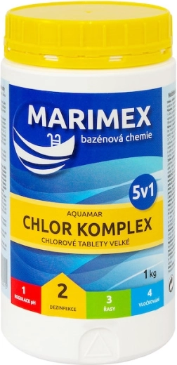 Marimex Komplex 5v1 daudzfunkcionālās tabletes baseinam 1 kg