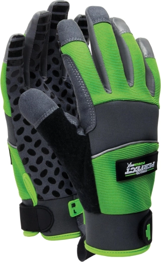 STALCO hi-vis gripper work gloves size 11