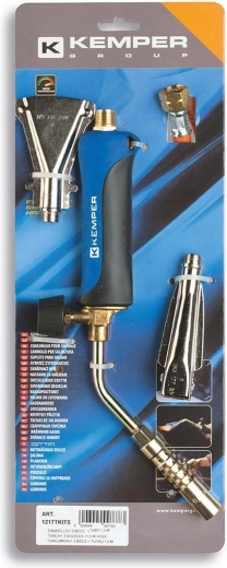 Blowtorch and soldering burner set 1217KITS nozzle diameter 20 mm