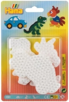 Pamatnes uzgludināmajiem krellīšu rakstiem ar motīviem Auto, Papagailis un Dinosauruss