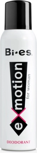 Sieviešu dezodorants aerosolā BI-ES Emotion White 150 ml