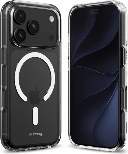 Crong Clear MAG aizsargmaciņš ar MagSafe tālruņiem iPhone 18 Pro / iPhone 17 Pro