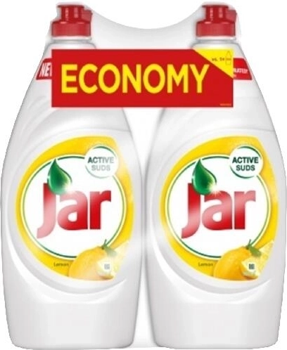 Trauku mazgāšanas līdzeklis Jar Lemon duopack 2×900 ml