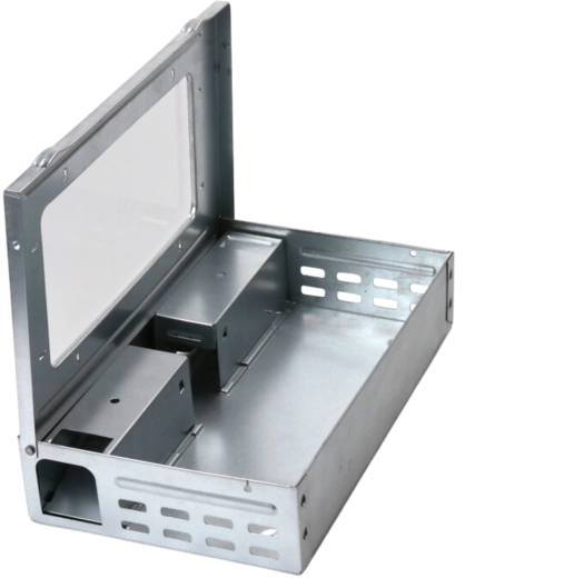 Dzīvķeramais slazds pelēm un žurkām 26 × 16 × 6 cm no cinkota tērauda