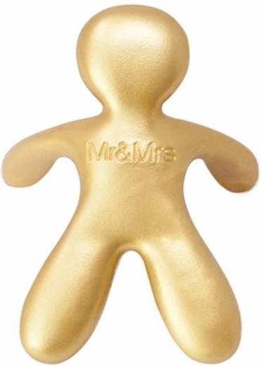 Auto aromāts Mr & Mrs Fragrance Cesare Noble Oud – zelta krāsā