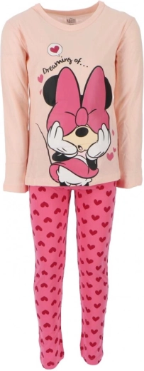 Disney Minnie pidžama bērniem ar garām piedurknēm
