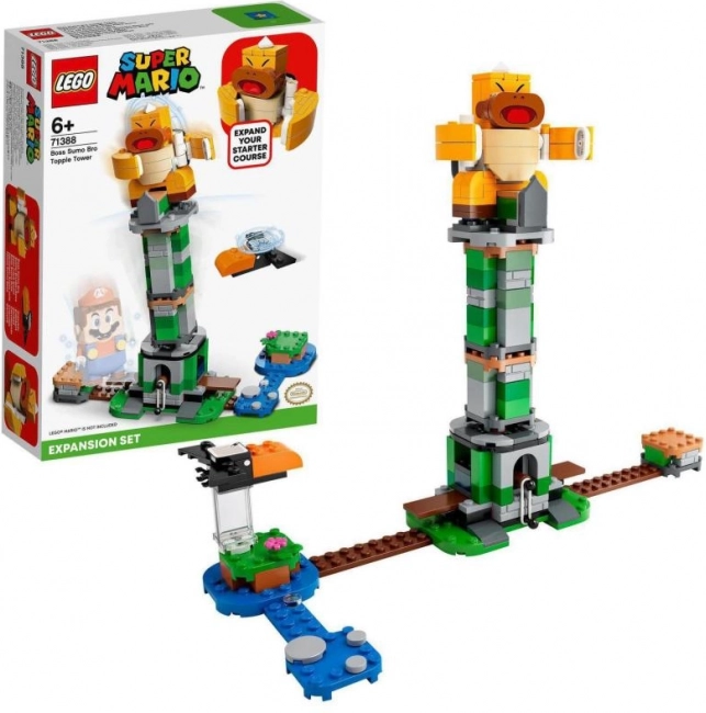 LEGO® Super Mario™ 71388 Boss Sumo Bro un krītošais tornis – paplašināšanas komplekts