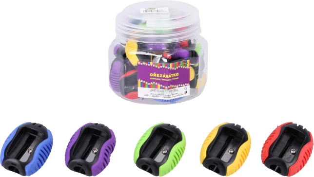 Viencauruma zīmju asināmais 3,3 × 2 × 4 cm, krāsu mikss