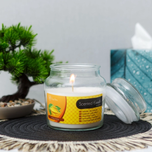 Aromātiskā svece ar Ylang Ylang aromātu, 310 g