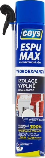 Montāžas poliuretāna putas 750 ml augstas izplešanās CEYS