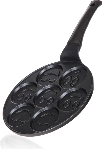 ALIVIA Smile Pancake Pan 26 cm with Non-Stick Surface