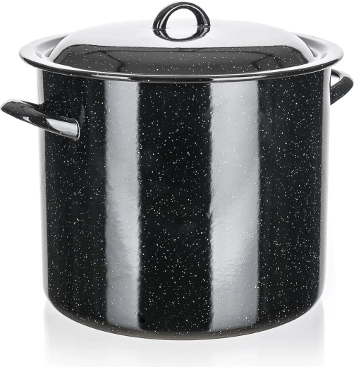 Emalēts katls ar vāku 24 cm, 7,5 l