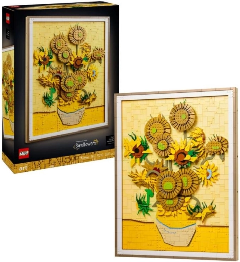 LEGO Art 31215 Saulespuķes VINSENTS VAN GOGS