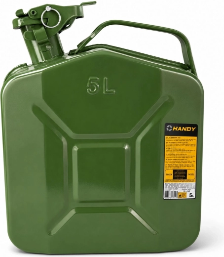 Tērauda degvielas kanna, 5 l