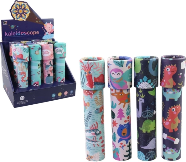 Kaleidoskops bērniem – krāsains plastmasas kaleidoskops