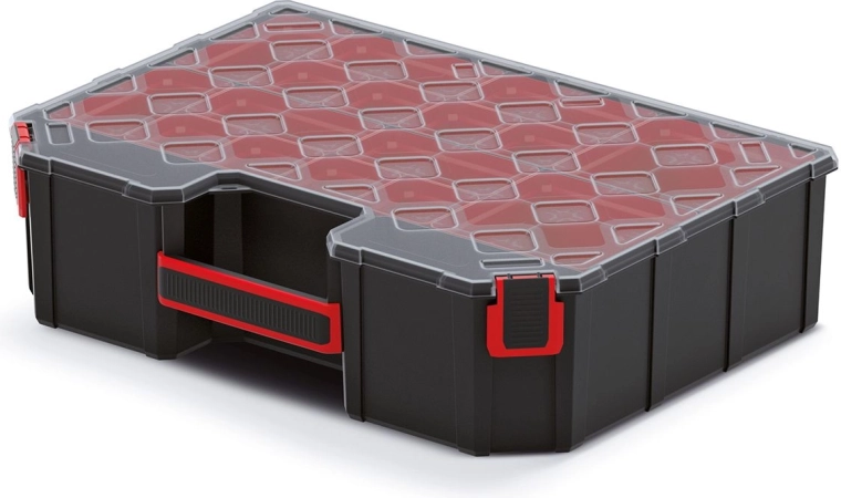 Augsts organizators TAGER ar iekšējām kastītēm 390 × 284 × 105 mm