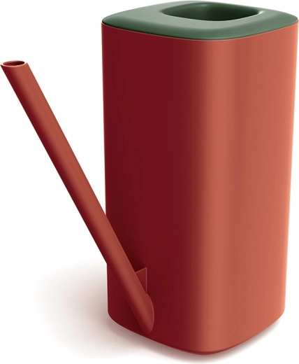 Laistāmais trauks Tubi 1,6 l retro sarkans/tumši zaļš