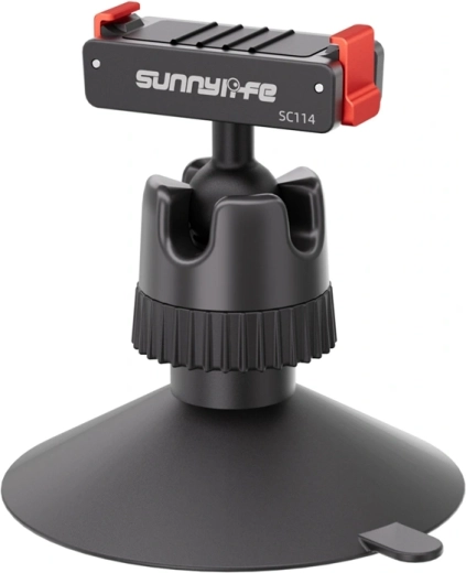 Sunnylife magnētiskais stiprinājuma adapteris ar 360° lodveida šarnīru DJI Osmo 360 un Osmo Action 5 Pro/4/3