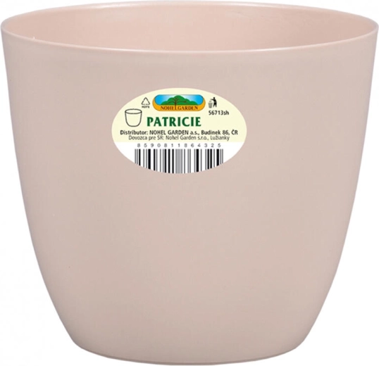 PATRICIE MODERN Plant Pot Cover 25 × 22 cm light brown