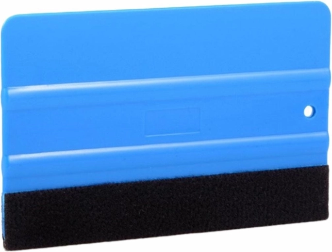 Rakelis ar filcu plēvju uzklāšanai