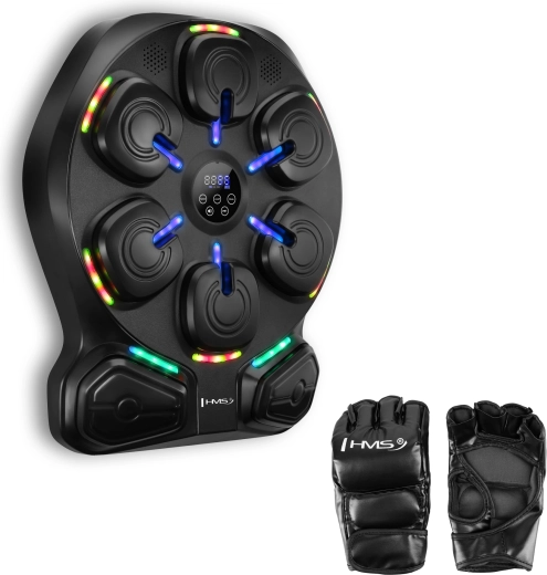 HMS TB13 Electronic Boxing Target with LED, Bluetooth and Gloves