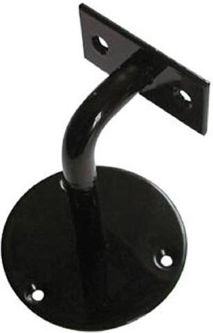 NOVA stair railing handrail bracket, black steel