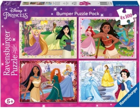 Ravensburger puzle Disney princeses 4×100 detaļu