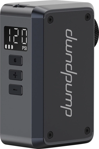 Cycplus mini elektriska velosipēda pumpis ar digitālo manometru