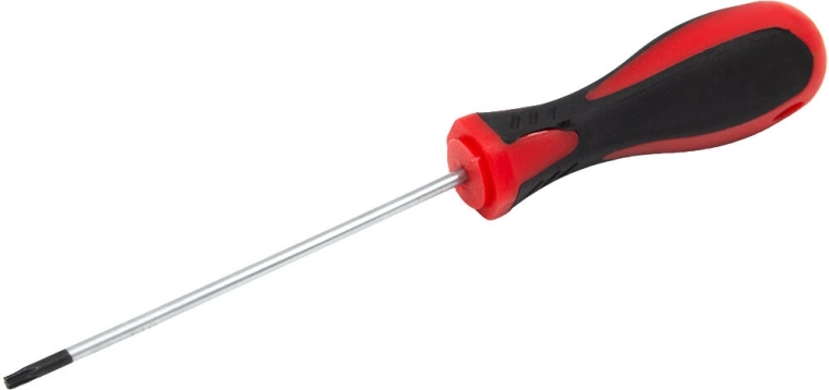 TORX T10 screwdriver made of S2 steel with magnetic tip