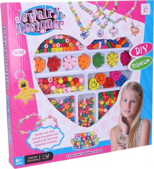 Krāsainas pērlītes – rotaslietu komplekts