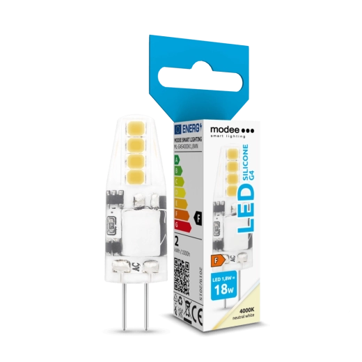 LED spuldze G4 1,8 W 12 V AC/DC neitrāli balta